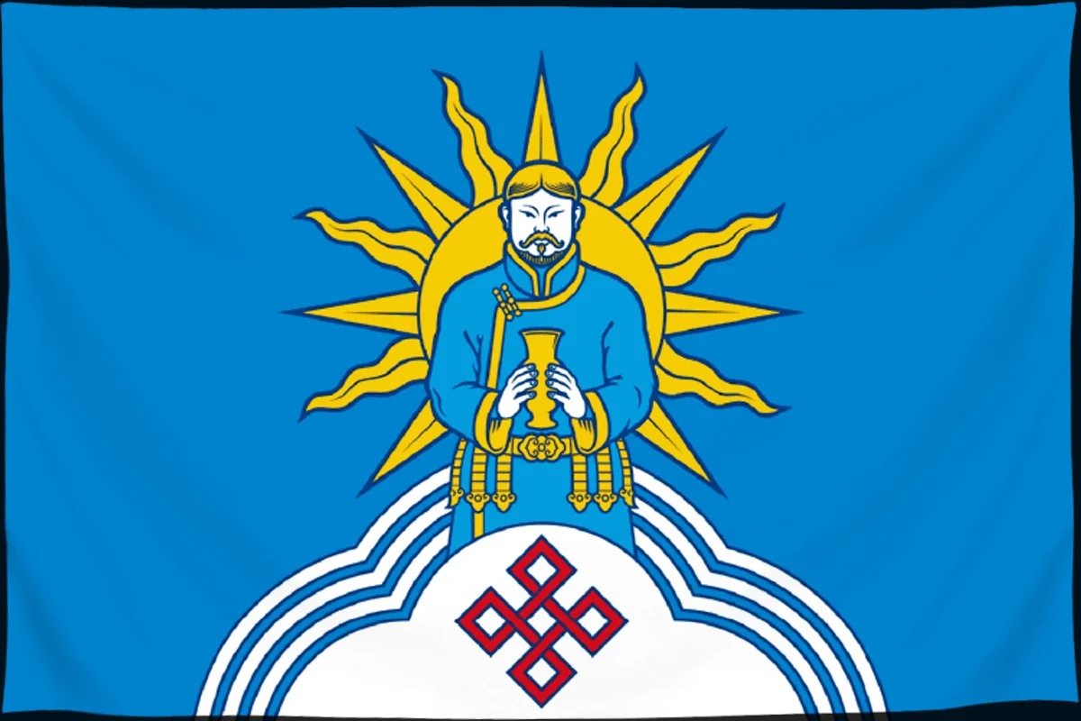 Флаг: Барун-Хемчикский кожуун